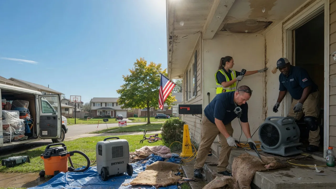 Water Damage Restoration in Moscow, TX near me